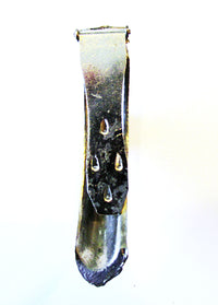 Signed WMCA Vintage 1930s Versatile Diamante Art Deco Dress Clip - Back - Thumbnail