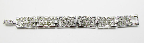 KJL (Kenneth J. Lane) Vintage Jewelry Sophisticated Diamante Bracelet - Back