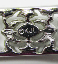 KJL (Kenneth J. Lane) Vintage Jewelry Sophisticated Diamante Bracelet
