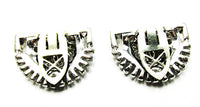 Stunning Vintage 1930s Jewelry Superb Art Deco Diamante Dress Clips - Back - Thumbnail