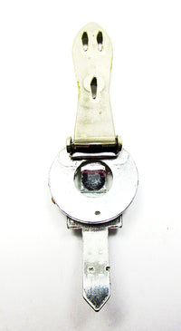 Vintage 1930s Costume Jewelry Art Deco Dainty Diamante Dress Clip - Back - Thumbnail