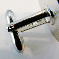 Hickok 1960s Mid-Century Men's Tasteful Hand Enameled Cufflinks - Signature - Thumbnail