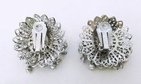 Vintage Amazing Mid Century 1950s Filigree Fun Drop Earrings - Thumbnail