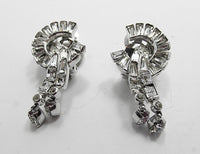 Mazer Breathtaking Vintage Mid-Century Designer Drop Earrings - Thumbnail