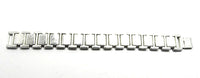 Vintage Jewelry Dazzling 1940s Retro Diamante Geometric Link Bracelet - Back - Thumbnail